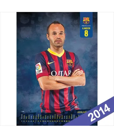 FC Barcelona - oficjalny kalendarz 2014