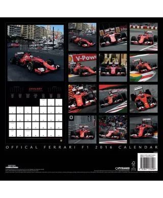 Ferrari F1 - kalendarz 2016 r
