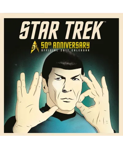 Star Trek 50Th Anniversary - oficjalny kalendarz 2017