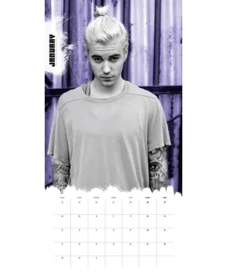 Justin Bieber Square - kalendarz 2018