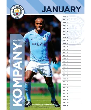 Manchester City - kalendarz 2018