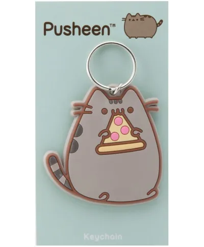 Pusheen Pizza - brelok