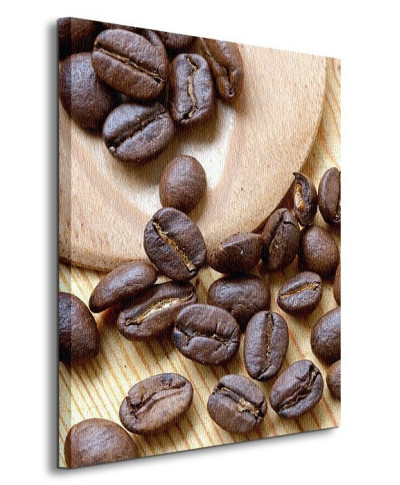 Ziarna kawy III - Obraz na płótnie