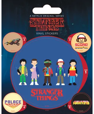 Stranger Things Arcade - naklejki