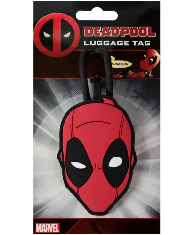 Deadpool Head - zawieszka na bagaż