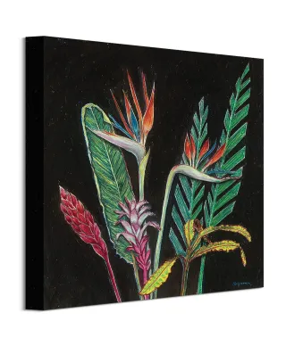 Dark Tropical I - obraz na płótnie