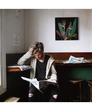 Dark Tropical I - obraz na płótnie