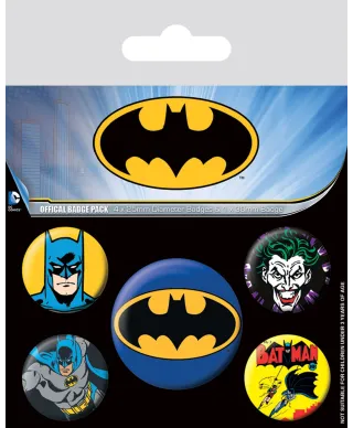 Batman - przypinki
