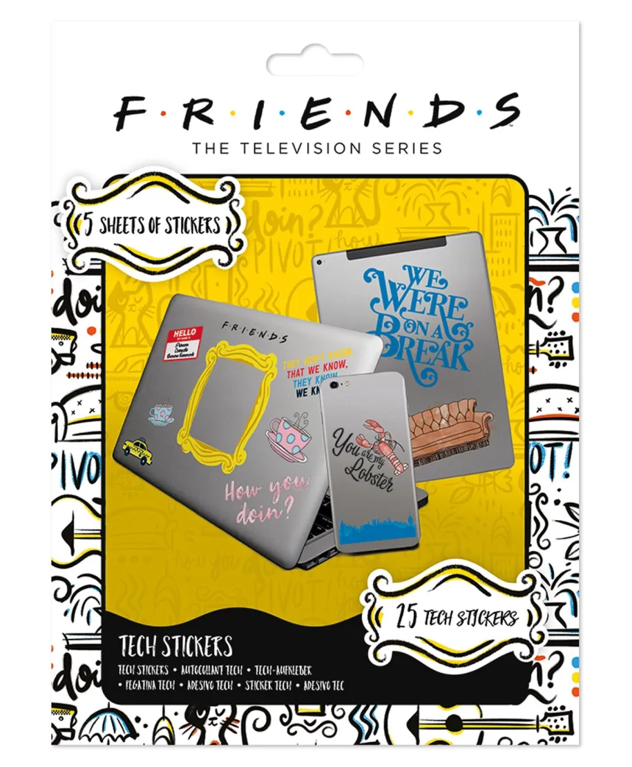 Friends How You Doin - naklejki na laptopa
