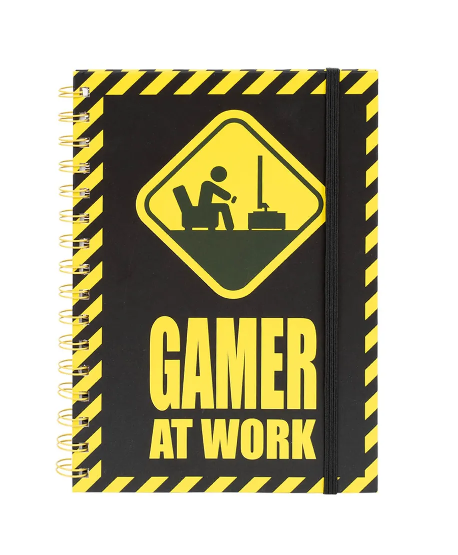 Gamer At Work  - notes A5 kołozeszyt