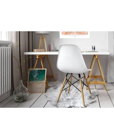 Plaża z lotu ptaka - plakat