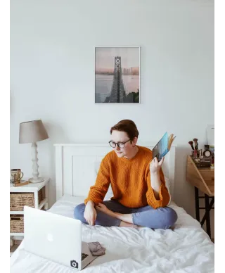 Most w San Francisco - plakat