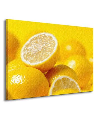 Obraz do kuchni - żółciutkie Cytryny - 80x60 cm