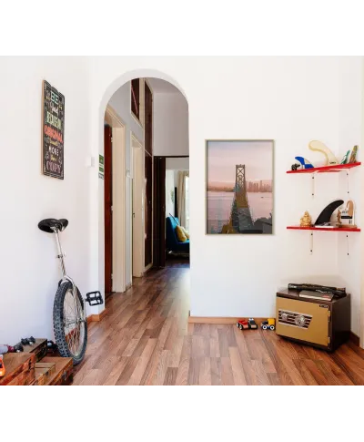 Most w San Francisco - plakat