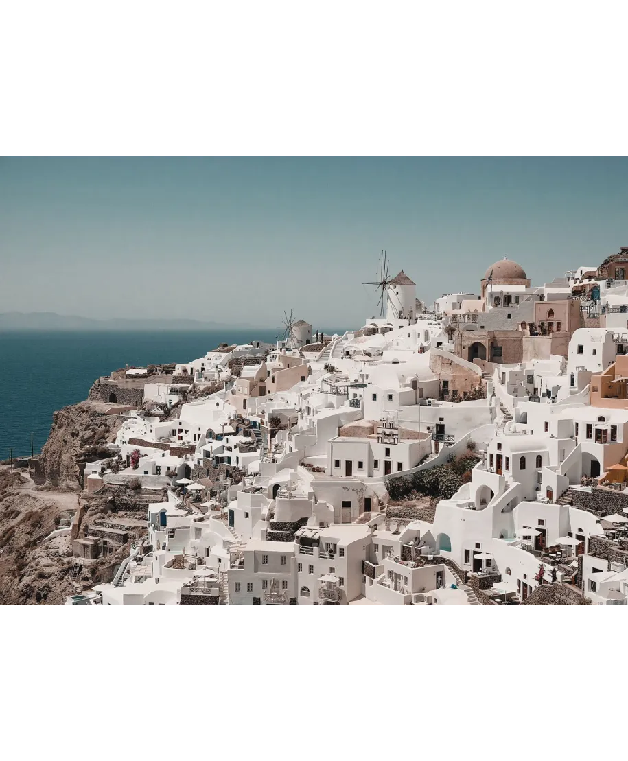 Santorini - plakat