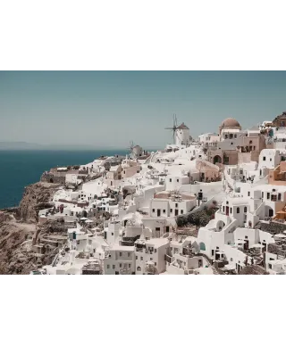 Santorini - plakat