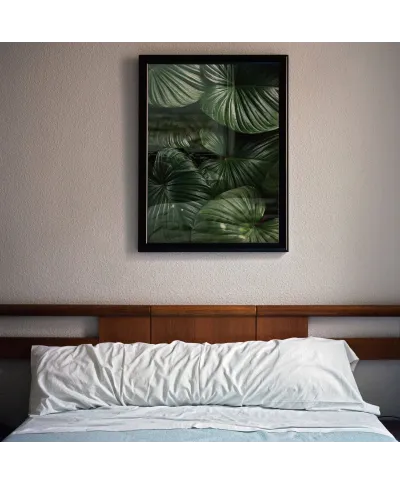 Zielone Liście - plakat