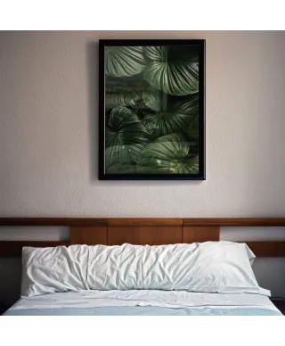 Zielone Liście - plakat