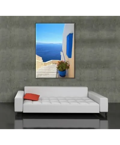 Grecja - Obraz na płótnie