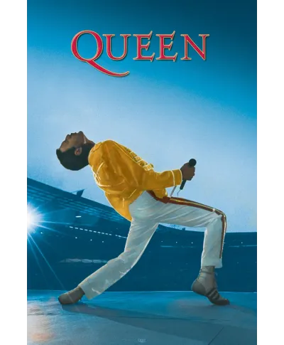 Queen Live at Wembley - plakat