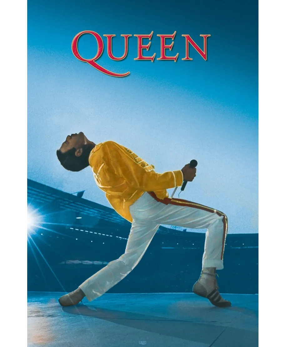 Queen Live at Wembley - plakat