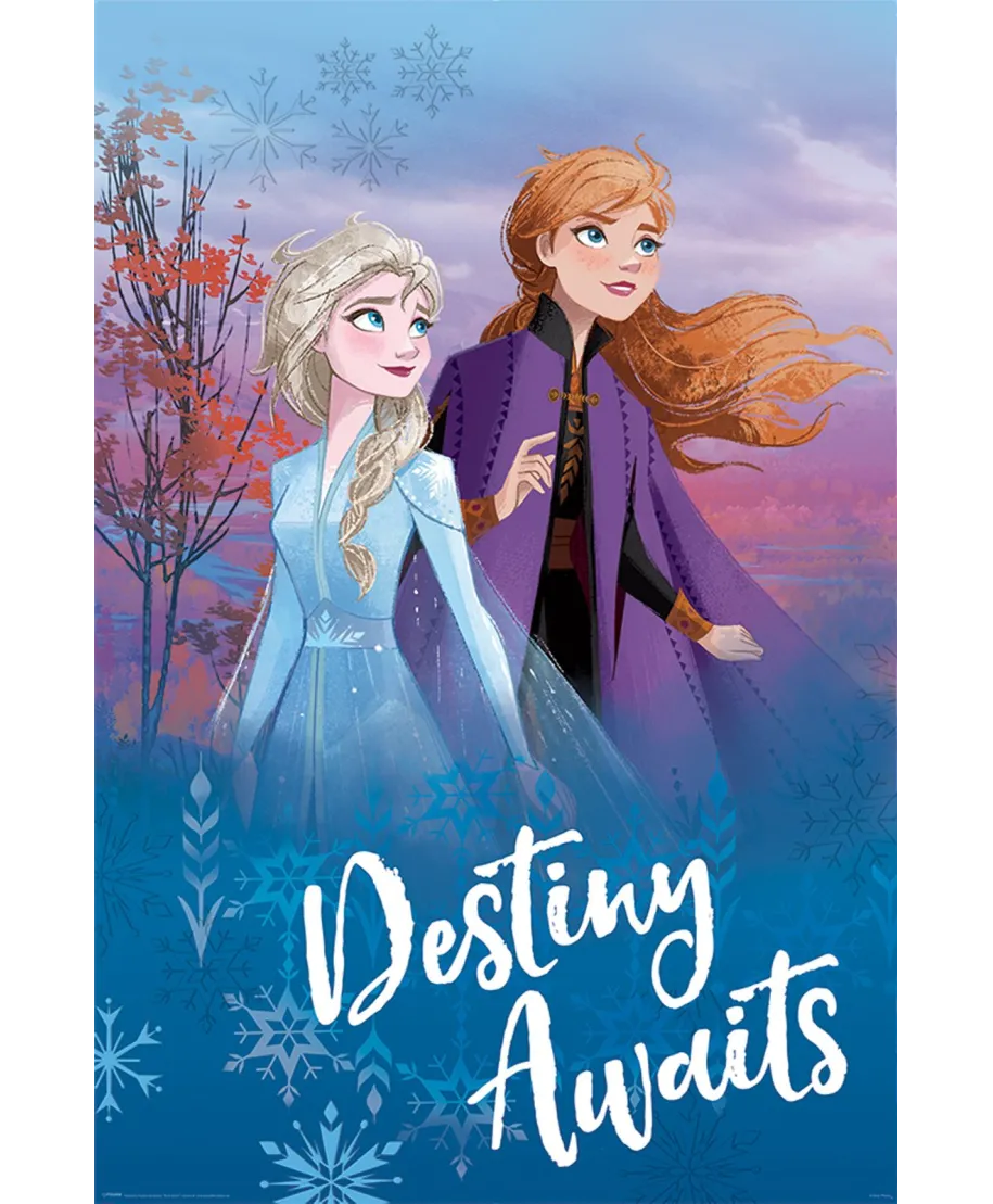 Frozen 2 Destiny Awaits - plakat
