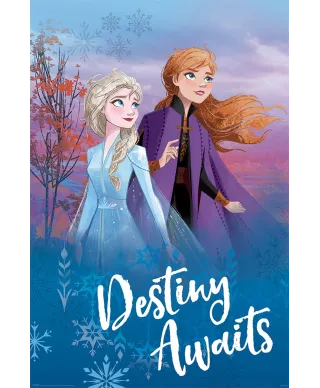 Frozen 2 Destiny Awaits - plakat