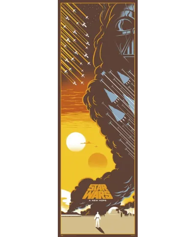 Star Wars IV A New Hope - plakat