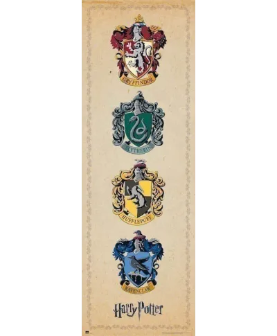 Harry Potter House Crests - plakat