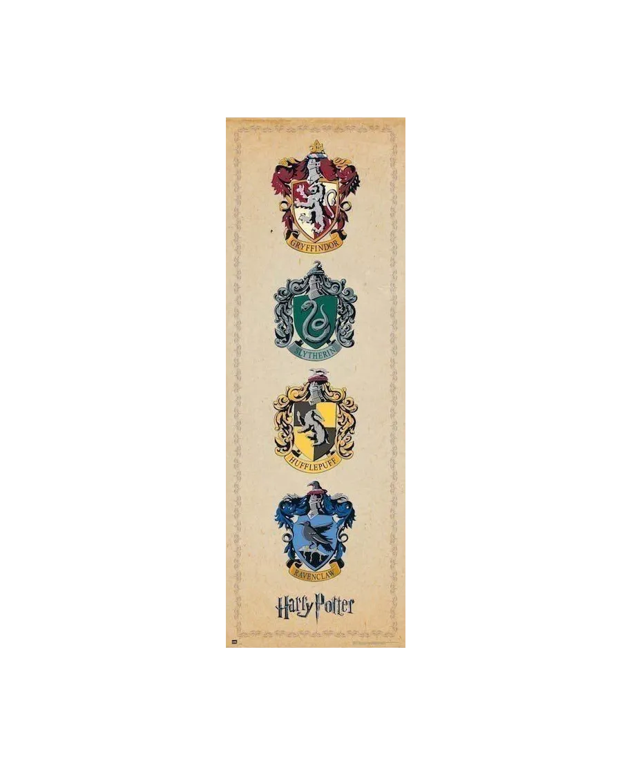 Harry Potter House Crests - plakat