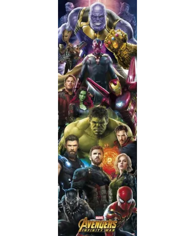 Marvel Avengers Infinity War - plakat