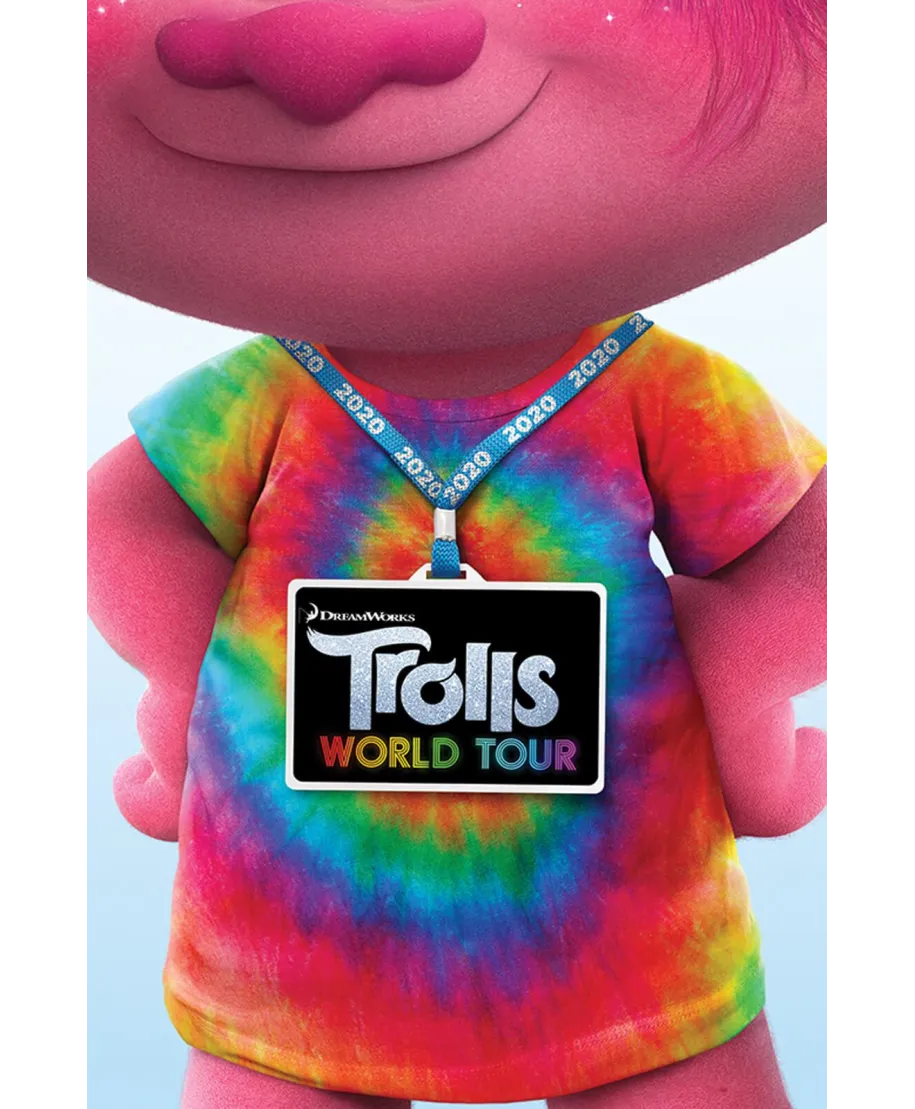 Trolls World Tour Backstage Pass - plakat
