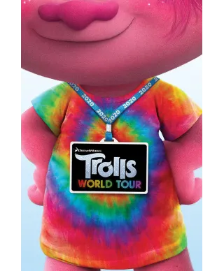 Trolls World Tour Backstage Pass - plakat