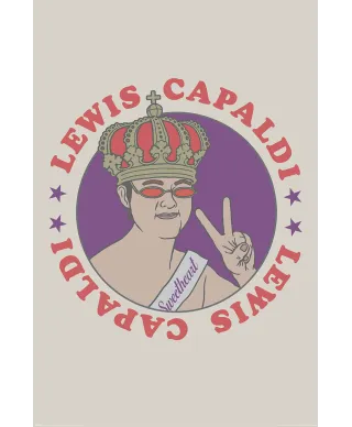 Lewis Capaldi Sweetheart - plakat