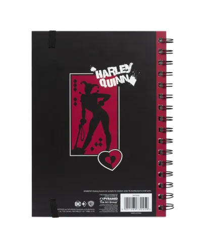 Harley Quinn I Am Crazy For You - notes A5 kołozeszyt
