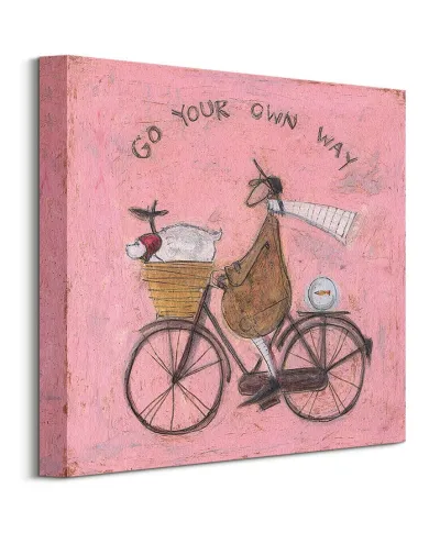 Go Your Own Way - obraz na płótnie