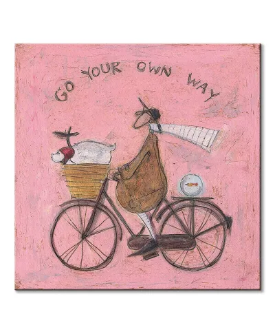 Go Your Own Way - obraz na płótnie