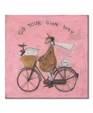 Go Your Own Way - obraz na płótnie