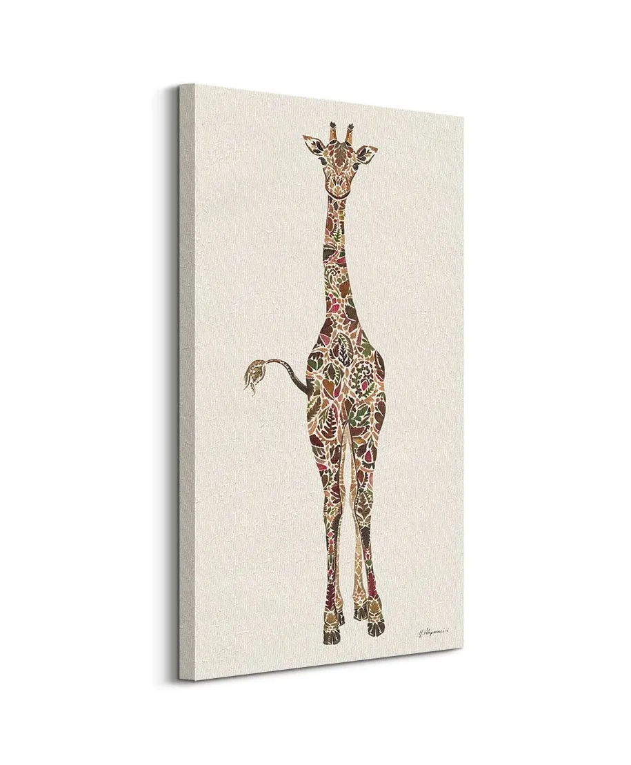 Peering Giraffe - obraz na płótnie