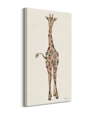 Peering Giraffe - obraz na płótnie