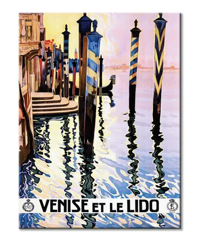 Venise et le Lido - obraz na płótnie