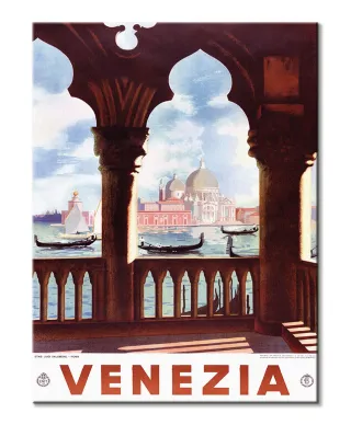 Venezia View - obraz na płótnie