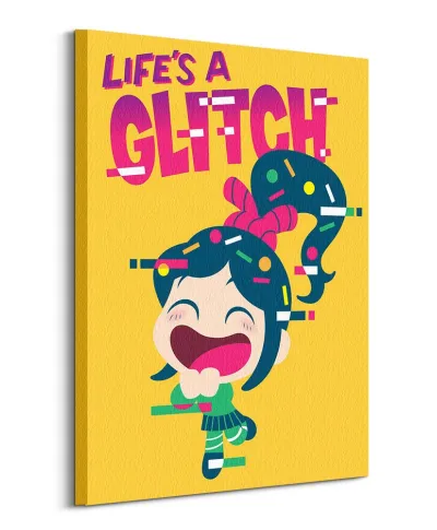 Ralph Demolka Life's a Glitch - obraz na płótnie