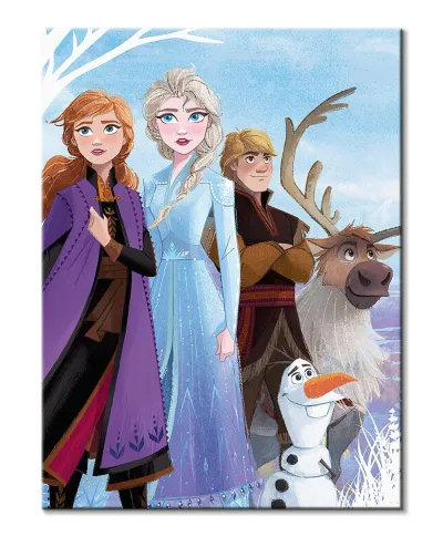 Frozen 2 Stronger Together - obraz na płótnie