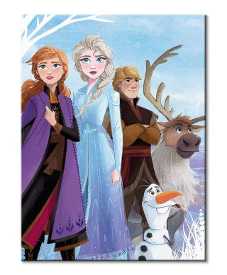 Frozen 2 Stronger Together - obraz na płótnie