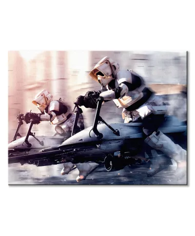 Star Wars The Mandalorian Troopers - obraz na płótnie