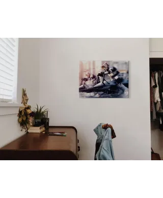 Star Wars The Mandalorian Troopers - obraz na płótnie