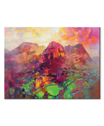 Glencoe Harmonics - obraz na płótnie