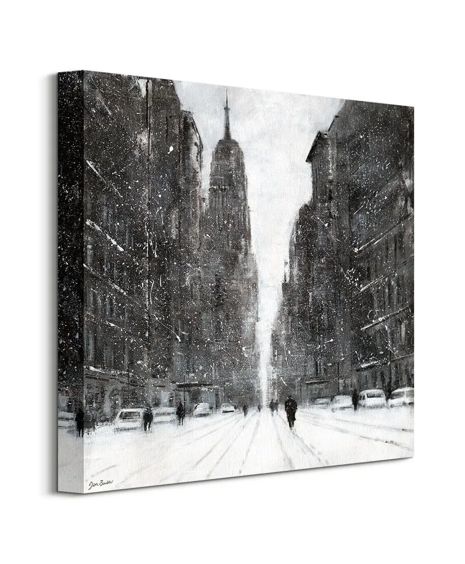 Snow Flurries 5th Avenue - obraz na płótnie