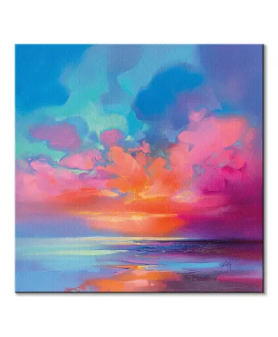 Creation of Blue 2 - obraz na płótnie